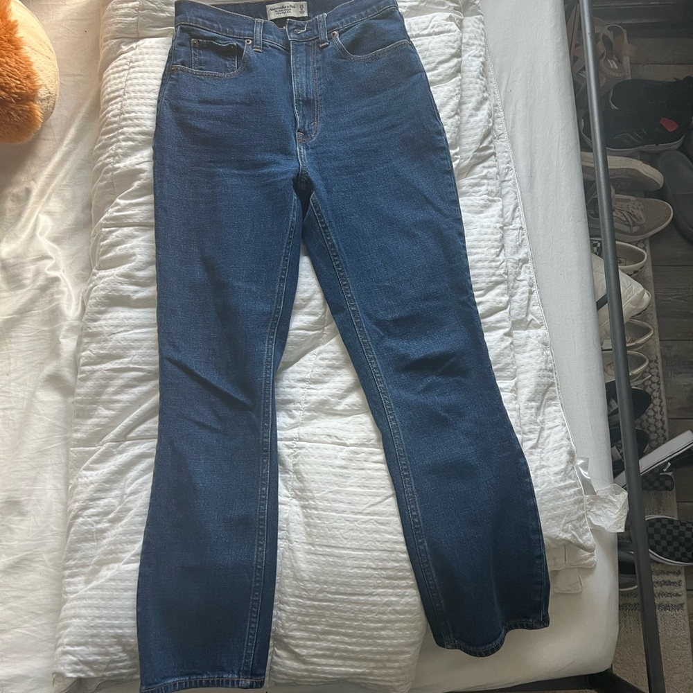Abercrombie & Fitch The Ankle Straight jeans